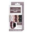 thumbnail image 4 of Xtreme Silicone Smart Watch Band for Apple Watch 42 to 49mm, Starlight Pink Sand Milk Tea, 6 Pack, 4 of 8
