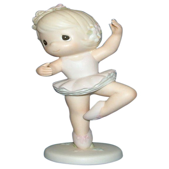 1990 In The Spotlight of His Grace (Ballet) Precious Moments Figurine 520543