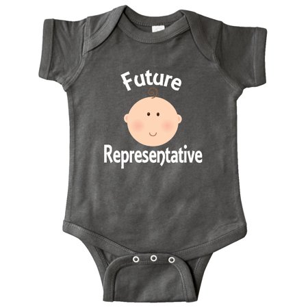 

Inktastic Future Representative Political Job Gift Baby Boy or Baby Girl Bodysuit