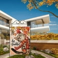 thumbnail image 5 of Thanksgiving Be Thankful Cat Large Decorative House Flag, Fall Maple Leaves Kitty Farmhouse Yard Garden Outside Decor, Autumn Kitten Holiday Burlap Outdoor Home Decoration Double Sided 28 x 40, 5 of 5