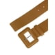 thumbnail image 2 of CINTURONES PUROS PARA MUJERES TALLAS GRANDES INSPIRE CHIC, CINTURÓN ANCHO CON HEBILLA RECTANGULAR AJUSTABLE PARA VESTIDO 27.95-34.25" Marrón, 2 of 4
