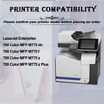 thumbnail image 3 of Amateck Compatible Toner Cartridge Replacement for CE341A (HP 651A) Cyan 1 Pack for LaserJet Enterprise 700 Color MFP M775 dn, 700 Color MFP M775 f, 700 Color MFP M775 z, 700 Color MFP M775 z Plus, 3 of 4