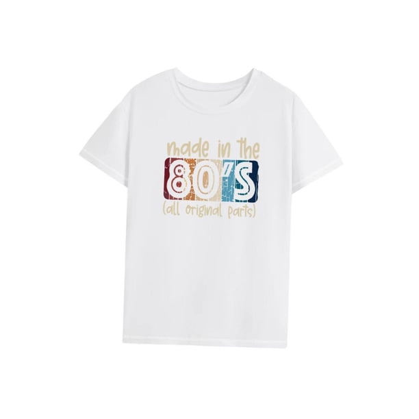 Camiseta básica para mujer, camiseta suave con cuello redondo para oficina y senderismo XL