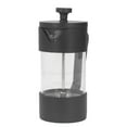 thumbnail image 1 of Cafetera De Prensa Francesa, Tetera Con Filtro De Malla 120 Para Preparar Té, Leche Hirviendo, Color Negro, 1 of 7