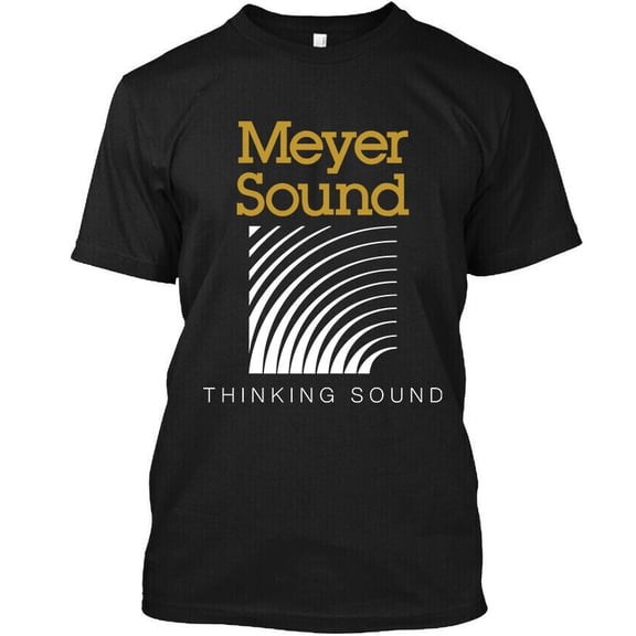 NWT Meyer Sound American Loudspeakers Multichannel Audio Logo T-Shirt Size S-4XL