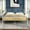 White, variant on VECELO Queen Size Bed Frame with Headboard, Metal Platform Bed Frame/Mattress Foundation, No Box Spring Needed, Easy Assembly, White