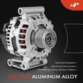 thumbnail image 3 of A-Premium Alternator Compatible with Ford Transit-150/250/350 2015-2019, Transit-350 HD 2015-2019, 3.2L, 12V 150A 7-Groove Clutch Pulley Clockwise, Replace# 0125711005, 0125711046, 3 of 6