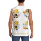 thumbnail image 4 of Balery Gnomes Honey Bee Camisetas sin mangas para hombre, absorbe la humedad y protege contra el mal olor.-Small, 4 of 7