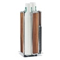 thumbnail image 2 of Cal Mil 3709-46 Mid-Century Revolving Cup & Lid Organizer - Brass - 8.25 x 8.25 x 18 in., 2 of 2