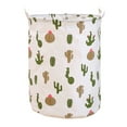 thumbnail image 5 of SIfdSeng Get it Fast Patterned Linen Laundry Hamper Without Lid Large Open Top Stylish and Breathable Fabric for Bedroom Or Bathroom Easy and Durable Design, 5 of 5