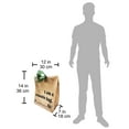 thumbnail image 4 of Reli. Shopping Bag, Reusable (250 count Bulk; 2.25 mil thick) for Restaurant, Take Out, Grocery, 4 of 6