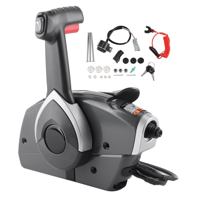 Caja de control remoto fuera de borda, cambio positivo de larga duración 5006180 Reemplazo de caja de control remoto de montaje lateral para Evinrude para motores fuera de borda Unbranded 1619210022311