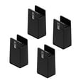 thumbnail image 4 of Elevadores de Muebles de 4 Piezas Perfecl Negro 10 cm, 4 of 8