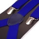 thumbnail image 5 of Correa con clip unisex, correa negra pura para hombre y mujer, correa con tres clips, dos correas, correa de 2,5 cm, 5 of 5