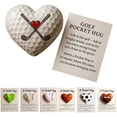 thumbnail image 5 of Dserhfy Golf Pocket Hug with Card Heart-Shaped Softball Golf Ball Pocket Hug Token Encouragement Keepsake Gift for Softball Lovers Golfers Sports Enthusiasts, 5 of 8