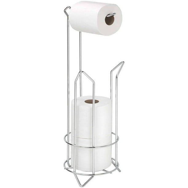 Bath Bliss Toilet Paper Holder and Reserve in Chrome