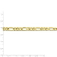 thumbnail image 2 of 10k 6.25mm Semi-Solid Figaro Chain in 10k Yellow Gold, 2 of 3
