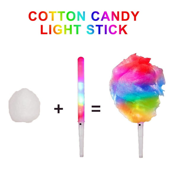 Agiferg Non-disposable colorful glowing marshmallow stick