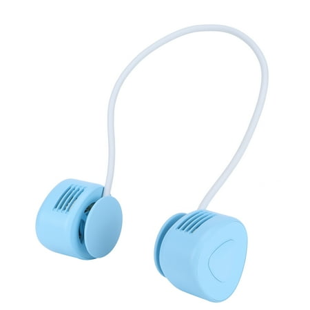 

Octpeak Portable Fan Neck Hanging Fan Electric Fan 3‑Gear Bladeless Necklace Fan Portable Adjustable Small Fan USB Charging