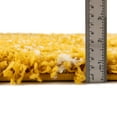 thumbnail image 3 of Unique Loom Moroccan Trellis Shag Collection Area Rug - Meknes (9' x 12' Rectangle Yellow/Ivory), 3 of 6