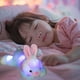 thumbnail image 1 of Conejo de peluche luminoso con luz LED nocturna | Peluche de terciopelo suave para que los niños duerman cómodamente | Conejito de peluche a pilas para niños y bebés, 1 of 5