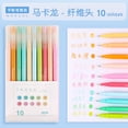 thumbnail image 1 of 10Pcs Colored Gel Pens Set Kawaii 0.4mm For Notes Journal Planner Office School Stationery, 1 of 7