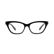 Gucci GG 0570O 005 Black Plastic Cat-Eye Eyeglasses 52mm