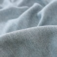 thumbnail image 6 of Chanasya 2-Panel Two Color Tone Textured Heavy Curtains - for Windows Living Room Bedroom Patio Office - Partial Room Darkening Window Treatment Drapes for Home Decor 52 x 84 Inches Long - Light Blue, 6 of 8