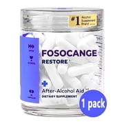 FOSOCANG Night Out Recovery & Liver Support Capsules – High Potency DHM 1200mg, Milk Thistle, Prickly Pear & Electrolytes – Morning After Cleanse & Hydration Aid – 36 Vegetarian Capsules