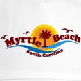 thumbnail image 2 of CafePress - Myrtle Beach SC Waves Design Cap - Adjustable 100% Brushed Unisex Casual Cotton Baseball Cap, Beige, 1, 2 of 2