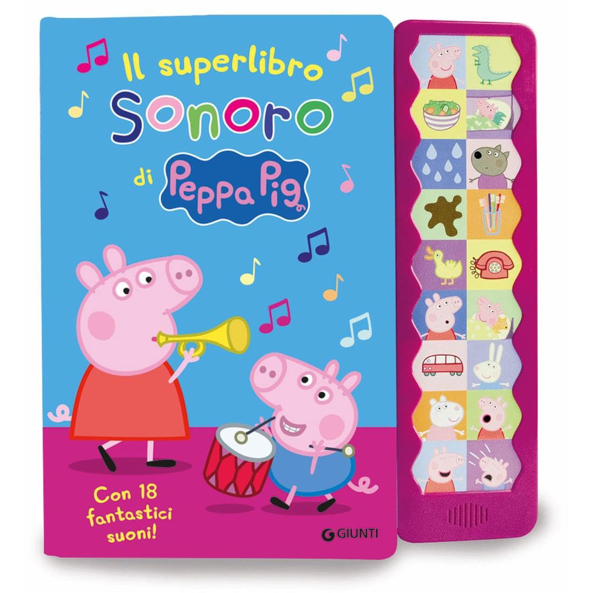 Silvia D Achill Il superlibro sonoro di Peppa. Con 18 fantastici suoni! Peppa Pig. (Hardcover)