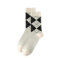 thumbnail image 3 of SGFCWSX 6 Pack Work Socks for Men,Hiking Mid-calf Breathable Cushion Crew Socks White M, 3 of 4