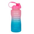 thumbnail image 1 of Botella de agua Onof  BAP-2.2L 2.2 Litros Termo de agua Rosa Azul con Marcador de Tiempo, 1 of 9