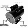 thumbnail image 2 of Motor Eléctrico Weg Bifásico 2 Hp En Baja Con Cuñero 110/220V, 2 of 5