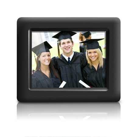 Aluratek - 7 inch Digital Photo Frame - Black