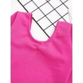 thumbnail image 5 of Hansber Girls Fleece Lined Bodysuit Long Sleeve Ballet Leotard Kids Dance Undergarment Thermal Hot Pink 120, 5 of 7
