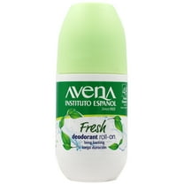 Avena Instituto Espanol Fresh Deodorant Roll-On, Long-Lasting, Unisex, 2.5 oz Bottle