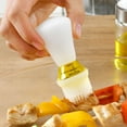 thumbnail image 4 of Oil Dispenser Bottle with Barbecue Brush - Oil Storage and Dispenser Container and Silicone Basting Brush for Kitchen BBQ Grilling Baking and Cooking, 4 of 6