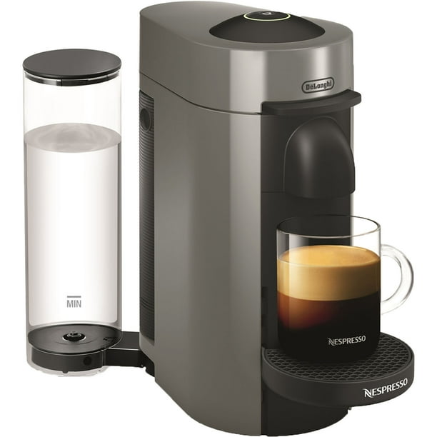 Nespresso VertuoPlus Coffee and Espresso Maker by De'Longhi, Grey