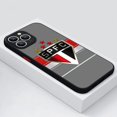thumbnail image 3 of Club S-SAO-Paulo FC For Apple iPhone 15 14 13 12 11 mini Pro Max 8 7 6S 6 XR X XS Plus Frosted Translucent Phone Case, 3 of 5