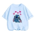 thumbnail image 3 of Camiseta genial de dibujos animados de Lilo Stitch para niños, linda camiseta de Stitch, camiseta gráfica Y2k, camisetas para niñas y niños, camisetas de Lilo y Stitch, 3 of 5