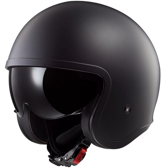 Casco Abierto 3/4 LS2 OF599 Spitfire Negro Mate 0005-M OF599