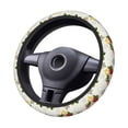 thumbnail image 6 of Lsque Vintage Bike Flower Butterfly Ultra Soft Car Steering Wheel Cover for Women, Standard 15 inch Size for Truck Van SUV Auto, 6 of 8