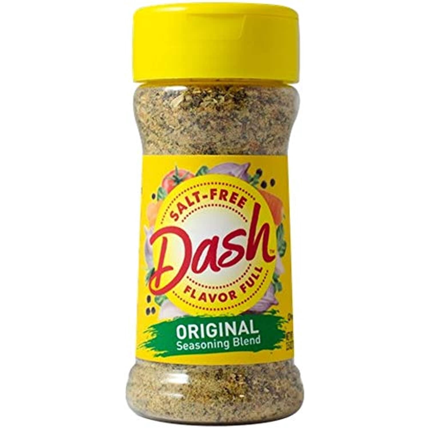 Mrs. Dash 00008 Salt-Free 2.5 Oz. Original Seasoning Blend (Pack Of 3); Versatile Blend Of 14 Herbs And Spices; Enhance The Flavor Of Chicken, Burgers, Vegeables And Your Favorite Soups And Salads