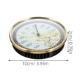 thumbnail image 2 of RENACLIPY Outdoor Thermometer Large Numbers Temperature Gauge PE Golden 1Pcs for Warehouse, 2 of 6