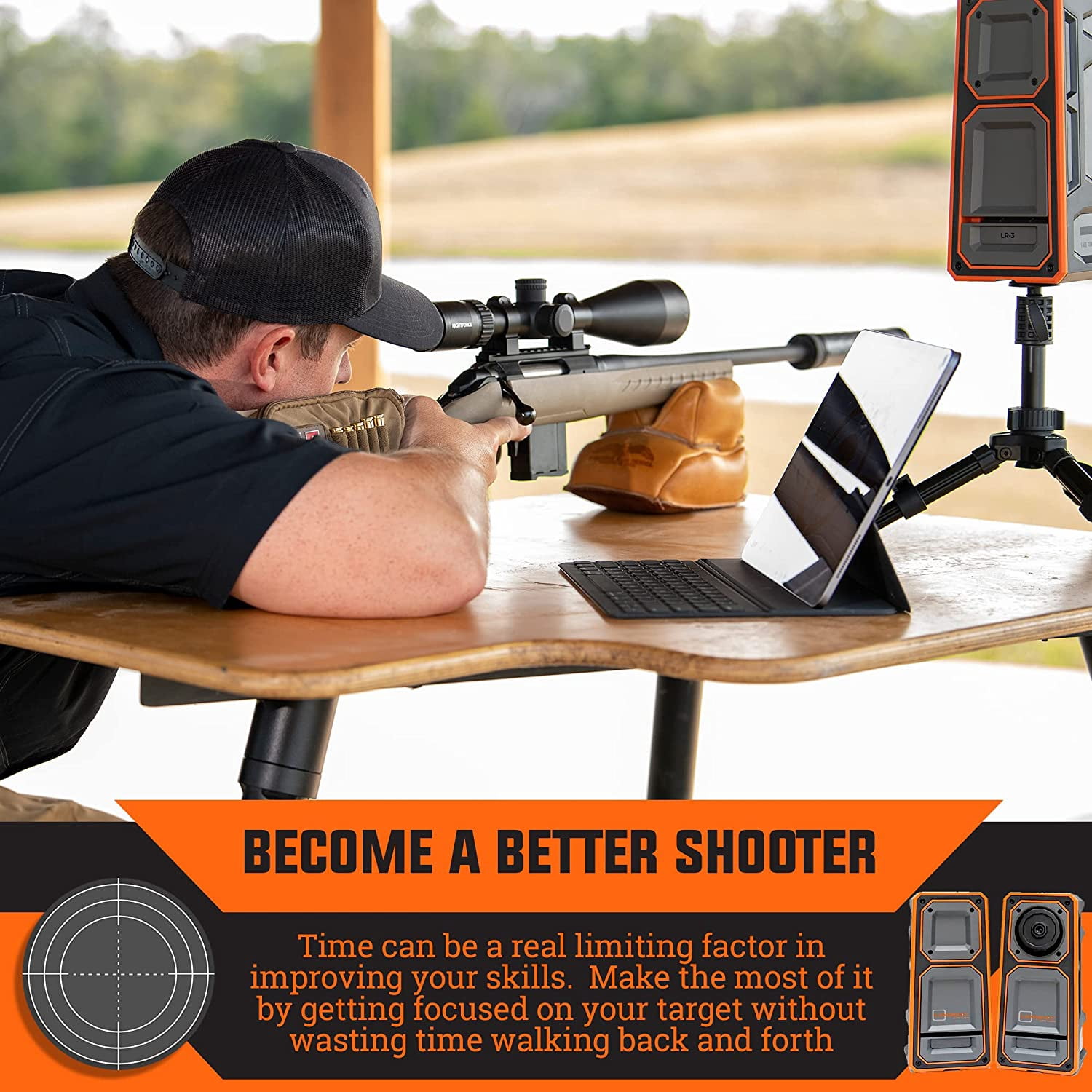 LongShot LR-3 Ultra HD & 2 Mile UHD Target Camera System W/ Hard Case