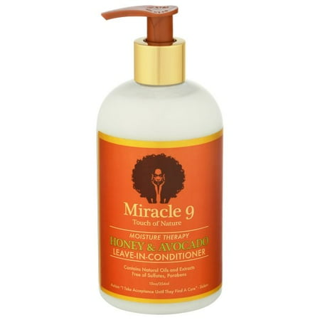 Miracle 9 Moisture Therapy Honey & Avocado Leave-In-Conditioner 12 oz