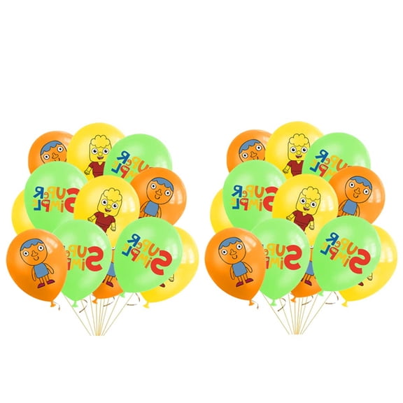 Super Simple Songs Balloons Party Supplies Birthday Favors Decorations Decor Kit Latex