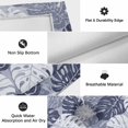 thumbnail image 5 of Purple Blue Palm Leaves Outdoor Rug for Patio/Deck/Porch, Non-Slip Large Area Rug 4 x 6 Ft, Summer Tropical Botanical Farmhouse Indoor Outdoor Rugs Washable Area Rugs, Camping Rug Carpet Runner, 5 of 8