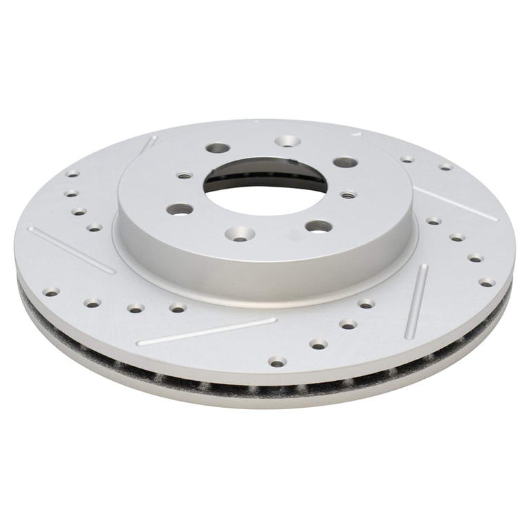Detroit Axle Front Brake Rotors & Ceramic Pads Kit – Fits 2003-2005 Honda Civic & 2009-2013 Fit